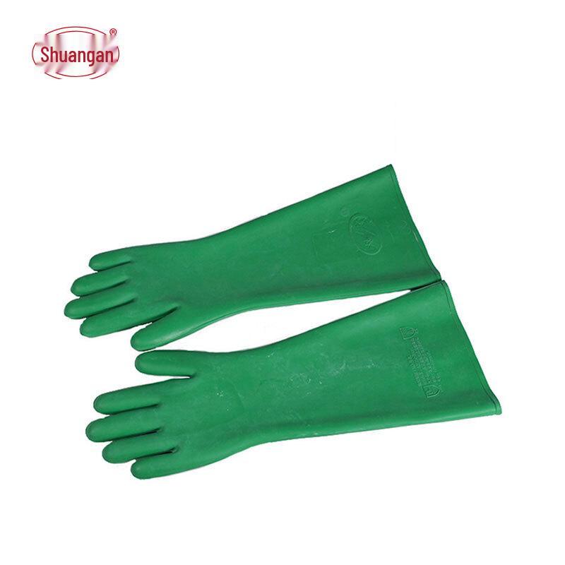 Shuang an CX001 Acid-Alkali Resistant Rubber Gloves One Size