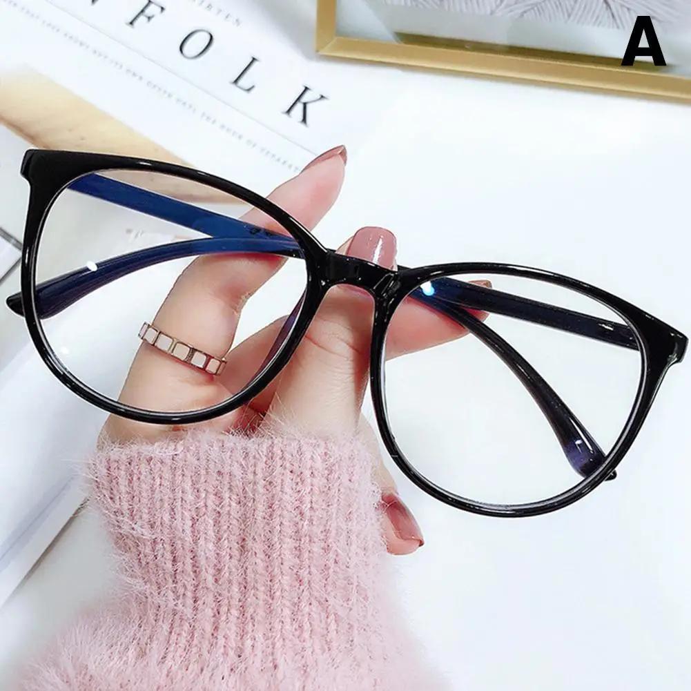 Transparent Computer Glasses Frame Women Men Anti Blue Square Spectacle Blocking Optical Glasses Light Eyeglass Eyewear Y3S4