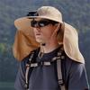 Rechargeable Outdoor Hat Built In Fan Solar Charging Lightweight Breathable Sun Protection For Men Women