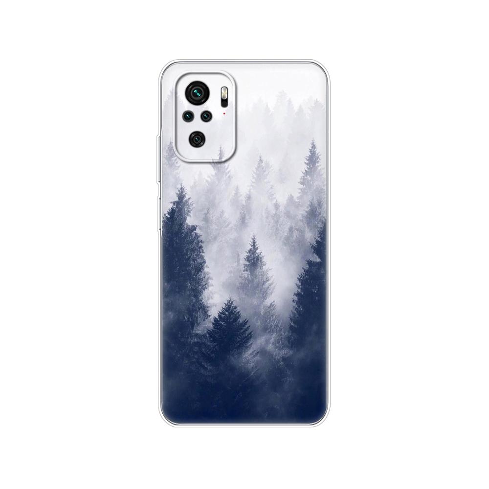 For Xiaomi Redmi Note 10 10S Case 4G 5G Silicon Soft Tpu Back On Redmi Note 10 Pro Global Phone Cover Note10 S Bumper Etui Funda