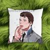 Connor DDetroit Become Human Pillowcases Cute Funny Pillow Case For Wedding Party Home Decor Comfy Pillow Cover