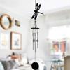 Pastoral Metal Hollow Handicraft Pendant For Home Use Creative Multi Tube Music Wind Chime Decoration Holiday Surprise Gifts