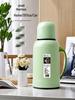 2025 New Large Capacity Glass Liner Thermos - Portable Insulated Water Bottle for Students and Dormitories