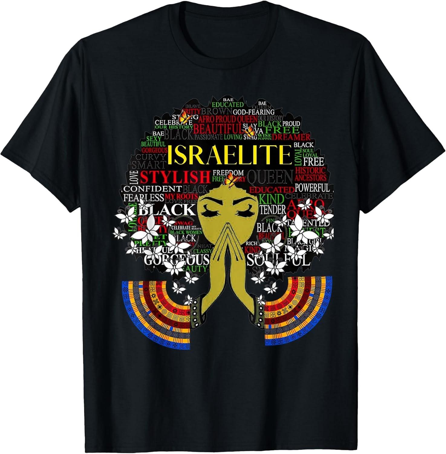 BEST! Israelite The Hebrew Israelite Faith Tee S-3XL XXL
