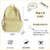 FANDARE Women's School Backpack for High School Girls, Popular Water-Repellent, Large Capacity, Student Backpack with Cute Charm, Fits A4 Size and