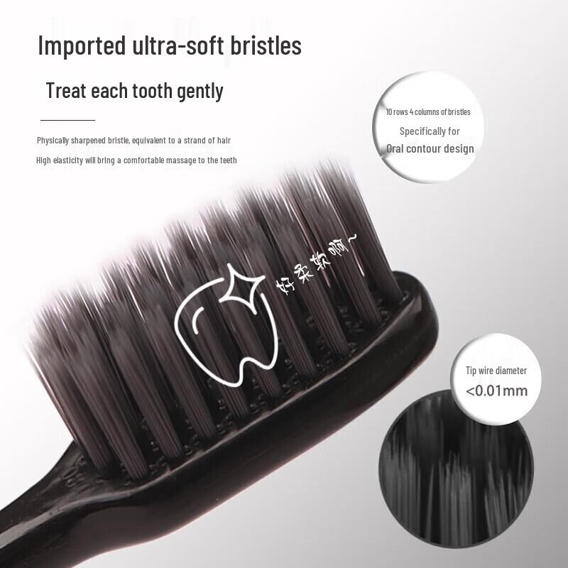 Dr. Dental Carbon White Deep Clean Toothbrush