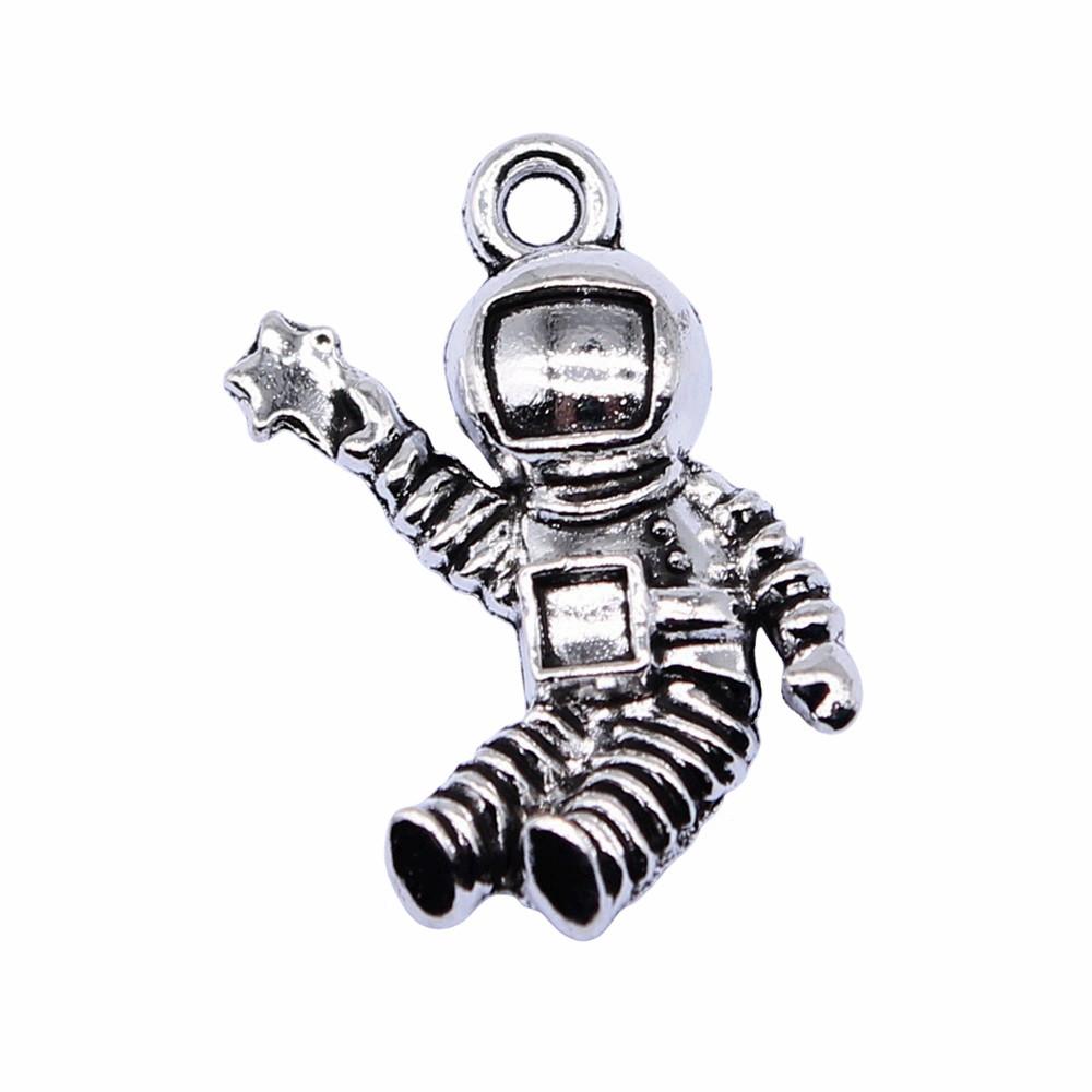 Robot Charms Multi Color Rainbows Pendants For Galaxies Fan Jewelry Making