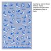 Ocean Theme Nail Art Stickers Summer Blue Whale Jellyfish Coral Starfish Manicure Decoration Decals DIY Home Nail Salon Accessories