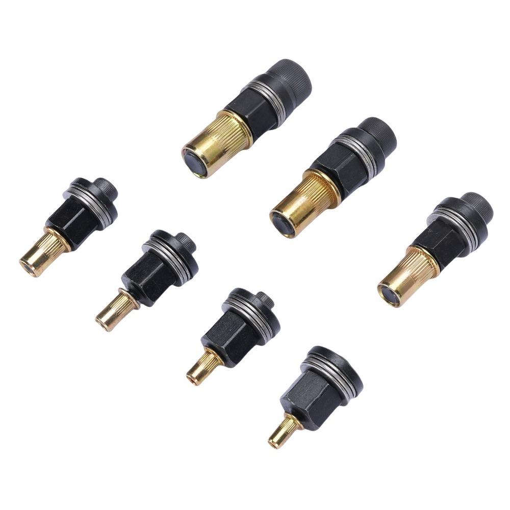 7pcs Manual Operation Rivet Nut Tool Mandrel Head Set Rivet Nut Set  Automotive Applications