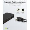 Commutateur hdmi - goobay - 58479 - 4x2 - 4k 60 hz - télécommande incluse