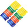 100pcs Multicolored Glass Aquarium Landscaping Ornament Fish Tank Landscaping Accessories