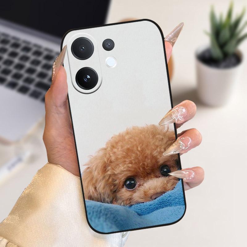 

For VIVO T4 Pro V60 5G Case V2510 Stylish Silicone Soft TPU Phone Cover For VIVO T4Pro V 60 Shockproof Bumper for VIVOV60 Fundas vivo V60