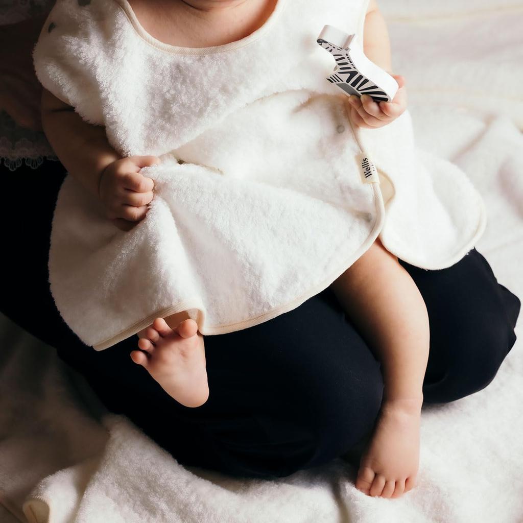 Wellis BABY Sweet Dream Box Natural White Sweat Natural (Swaddle, Sleeper, Pad, White)