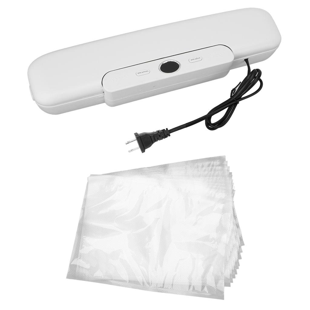 Vacuum Sealer Machine Powerful Suction Bags Cutter Included Compact Automatic Food Sealer Dry Moist