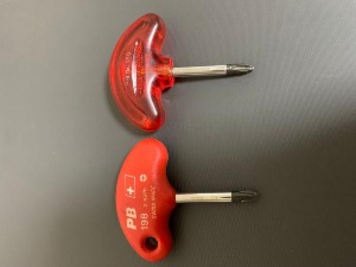 

PB SWISS TOOLS Phillips head screwdriver PH2 USED Rare