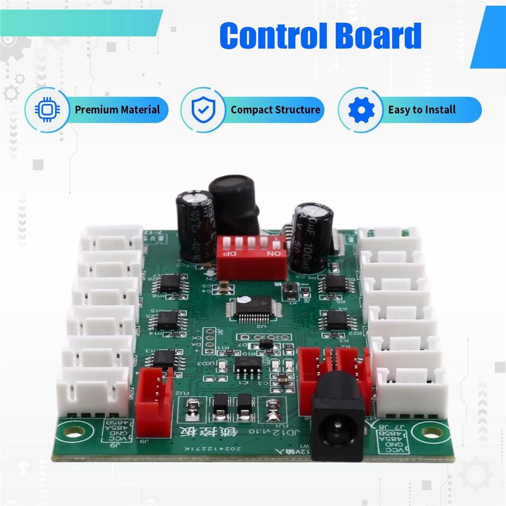 A89X Smart Locker 12-Way Control Board 485 Communication Express Locker Lock Control Board for Electromagnetic Locker