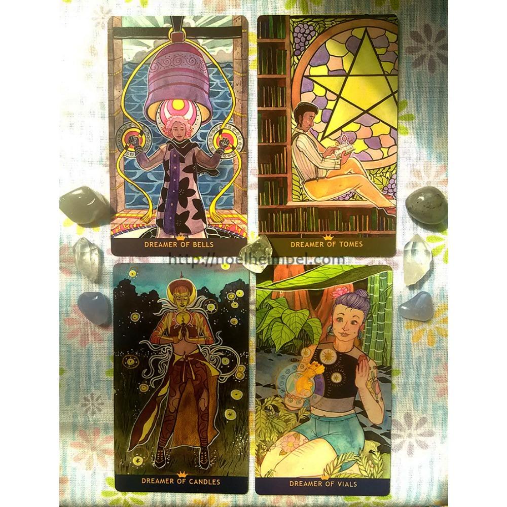 The Numinous Tarot Card Games 79pcs Rendered In Beautiful and Luminous Watercolor and Inks 10.3*6cm