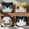 Anime Manga Art Chibi D-Demons S-Slayers Cushion Cover Soft Pillow Case For Sofa Living Room Home Office Decor Protective Covers