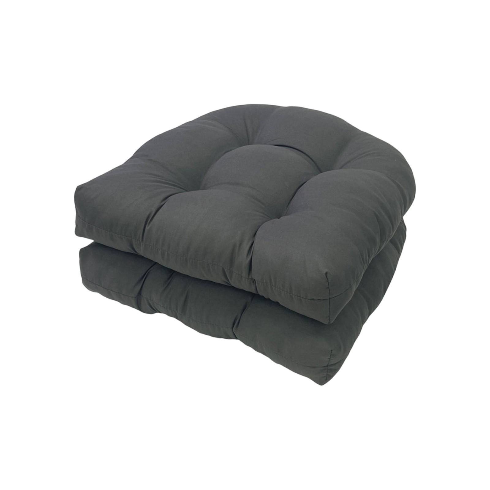 

A Set Of 22 X 22 Indoor And Outdoor Seat Cushions With Two U-shaped Cushions One Size