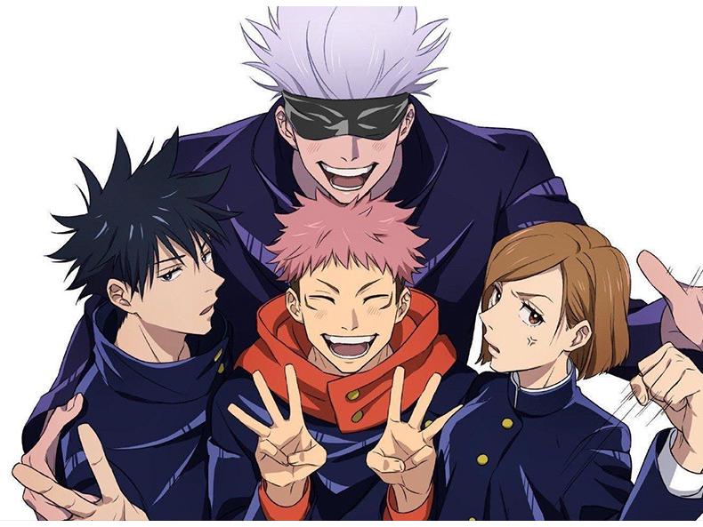 Jujutsu Kaisen Costume: Gojo, Itadori, Fushiguro, Inumaki, Kugisaki - In Stock