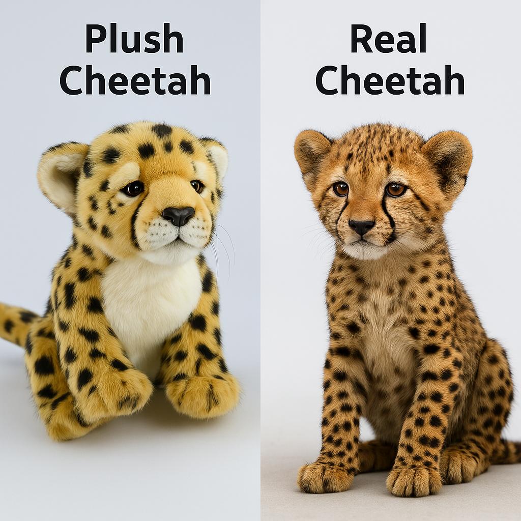 Lifelike Simulation Leopard Plush Toy Soft Hug Doll Children'S Birthday Gift Girl Boy Comfort Toy Home Decor Safety Certified