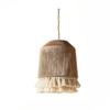 Bohemian Retro Hemp Rope Tassel Bedside Pendant Light Creative Design Hanging Lampshades for Bedroom Balcony Decorative Lighting