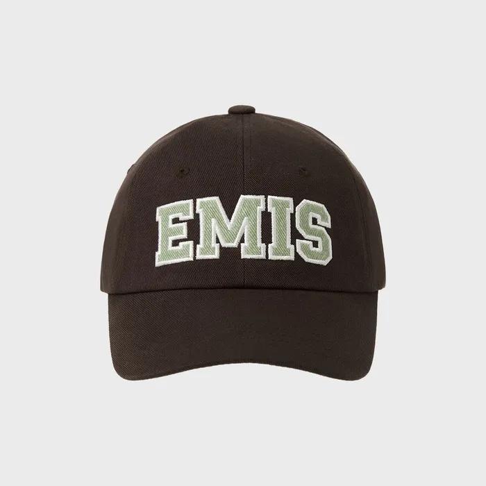 TWILL CAPITAL LOGO BALL CAP-BROWN