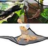 2Pcs Bearded Dragon Hammock with Suction Cup Breathable Mesh Reptile Hanging Bed for Chameleon Gecko Reptile Accessories
