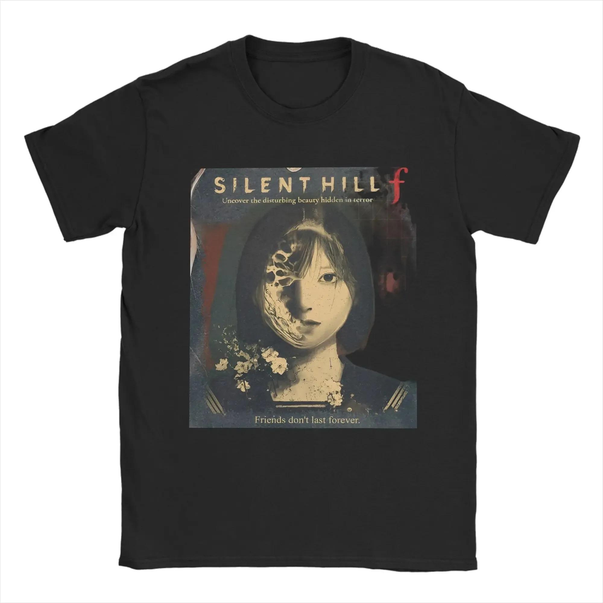 

Top Fashion Tees Hot New Horror Game Silent Hill F T-Shirts Hinako Shimizu Cotton Clothing Cotton Best Selling Round Neck soft 4XL