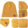Bonnet d'hiver pour adultes et enfants Chapeau d'hiver Casquette pour bébé Bonnet tricoté