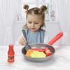 8pcs Steak Vegetable Cookware Game Set Montessori Children Toys DIY Simulation Kitchen Toys