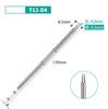 T12 Soldering Solder Iron Tips BCF1/B2/BC2/BC3/B/BCF2/BCF3/BL/C1/C4/D4/BC1/D24/D52 Type Iron Tip For Hakko FX951 STM32 OLED