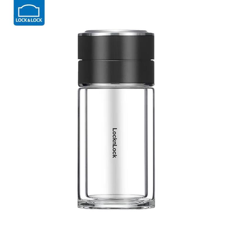 LocknLock Portable Tea Infuser Glass Bottle