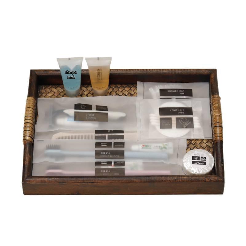 Individually Packaged Soft Bristle Disposable Toothbrush with Toothpaste for Home & Guest Use
