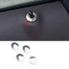 Trim Inner Door Bolt Lock Down Ring 2016- Aluminum Silver For Benz GLC X253