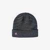 Autumn Winter Women Korean Fashionable Striped Wool Beanie Cap 5 Star Embroidery Knitted Beanie Cap