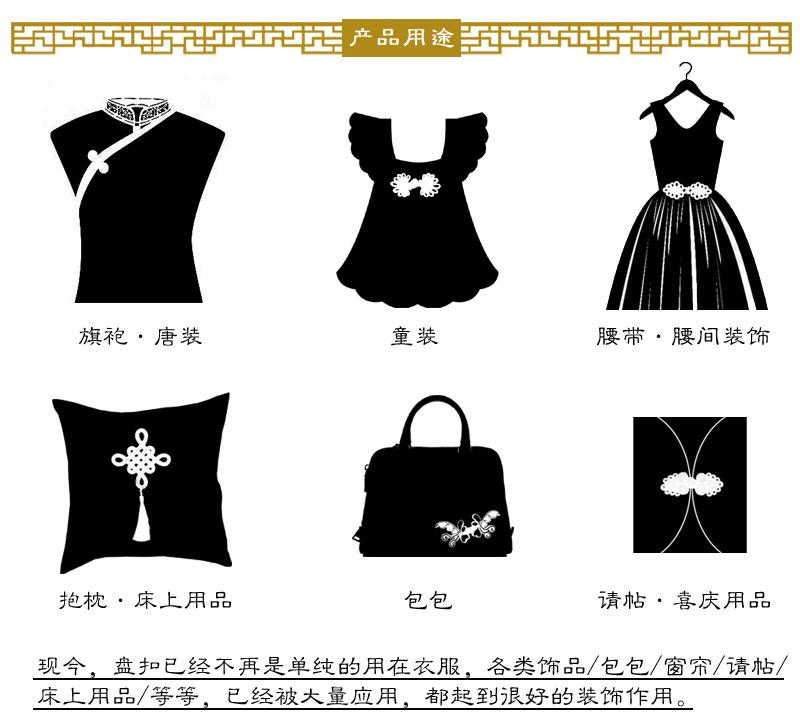 1pcs Gold Chinese Frog Closure Knot Button Fastener for Bags, Garments, Cheongsam, Tang Suit Decoration