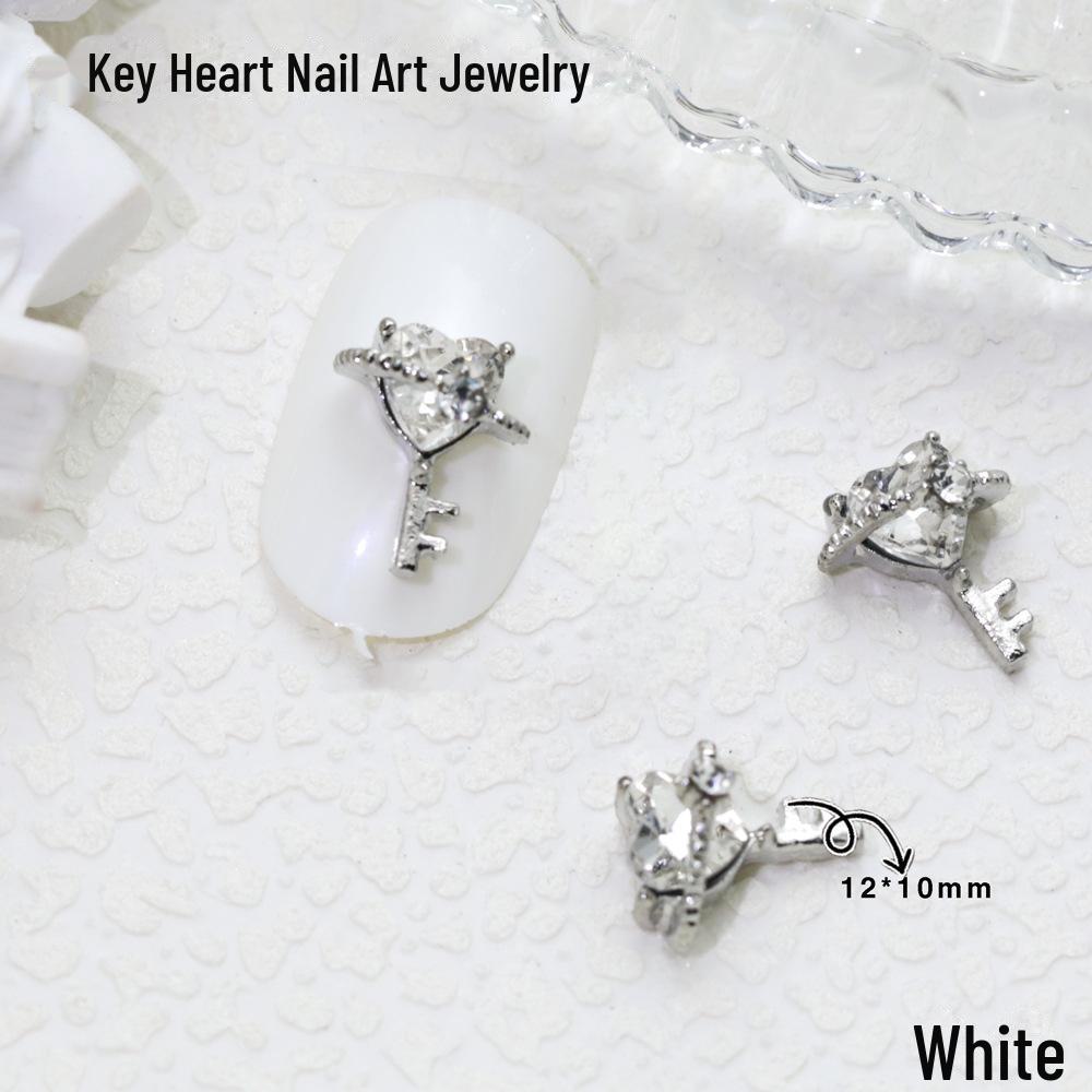 

Популярные аксессуары для дизайна ногтей в форме волшебной палочки в форме сердца - цветные драгоценные камни для ногтей в форме сердца из сплава