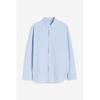 H M Regular Fit Oxford sHirt ligHt Blue