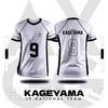 Bandai Japans landslagströja i volleyboll Hinata & Kageyama Cosplay-kostym Haikyuu!! T-shirts Sommar Snabbtorkande Bekväm Stor