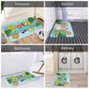 Summer Pool Beach Ball Design Gift Doormat Anti-Slip Kitchen Bathroom Mat Living Room Floor Door Entrance Carpet Rug