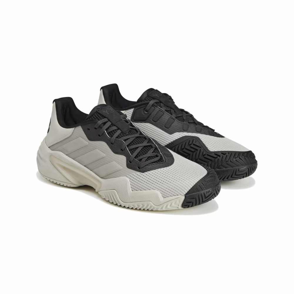 JP7720 adidas Y-3 Barricade 13 Tennis Orbit Grey Black (Men s) 7.5