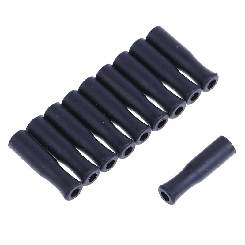 10/20Pcs Straw Tip Cover Food Grade Silicone Cover Caps Reusable Anti Burn Protector Party Supplies Accessories