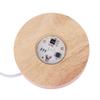 Led Wood Lamp Base Led Light Base Lamp Holder Art Ornament Home Decoration Display Stand With Remote Control Usb