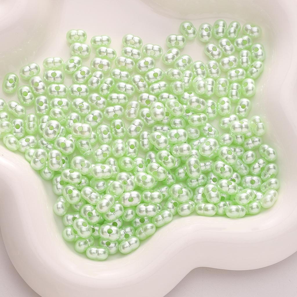 Handmade Bracelet Beads 8x5mm Solid Color Beads Light Peanut Beads Acrylic Millet Beads Loose Beads Beads Handmade Diy Accessories Strings Bracelets