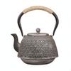 Cast Iron Kettle Cherry Blossom Floral Metal Handle Teapot
