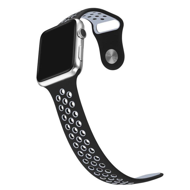 Durable Silicone Replacement Sports Watch Band For Apple Watch 38mm And 42mm