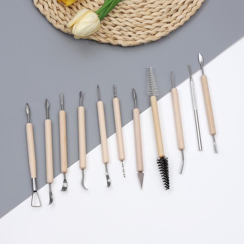 Cross-Border Polymer Ceramic & Pottery Sculpture Tool Set