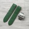 20mm 23mm preto marrom azul branco vermelho branco rosa couro genuíno wacth cinta masculino feminino para cartier santos100 pulseira pulseira