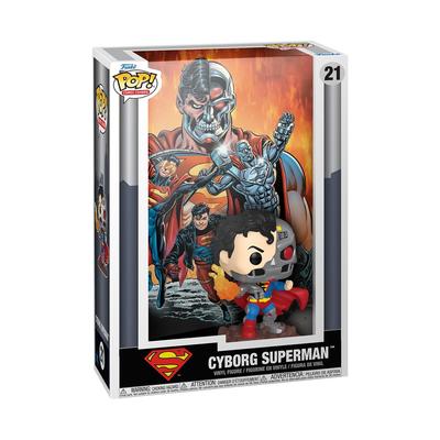 FUNKO Comic Cover DC Comics Series Cyborg Superman Pop! - -